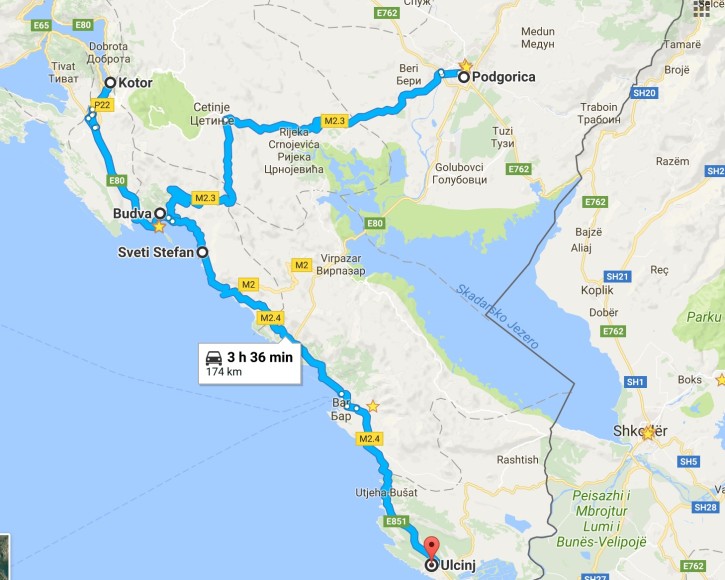 Blog Planning a roadtrip in Montenegro